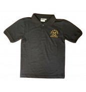 St Peters Primary Black Polo (Year 6 Only)